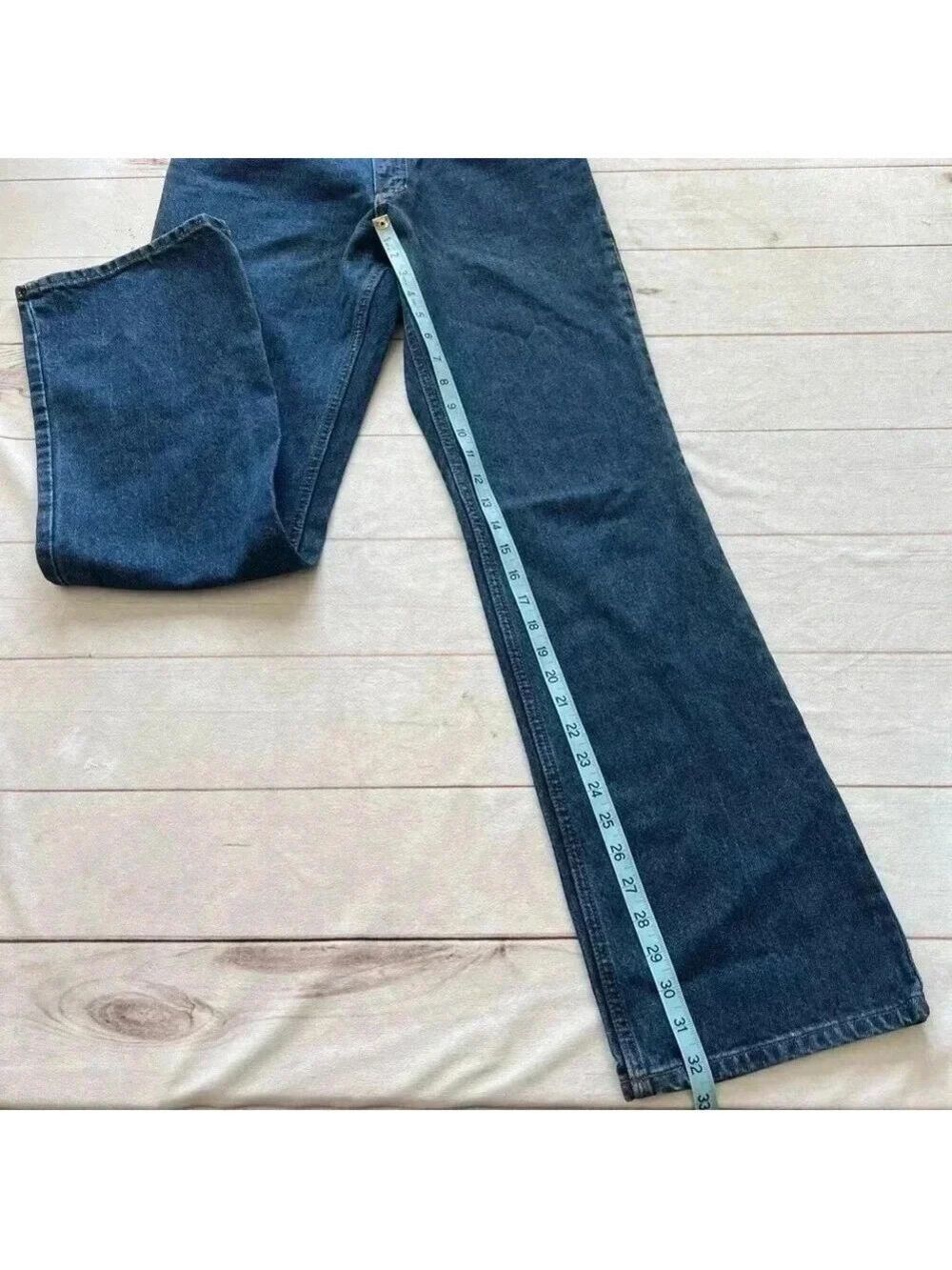 Harley Davidson Women Size 6 genuine motor clothes blue Denim 5 pocket j… - Picture 12 of 14